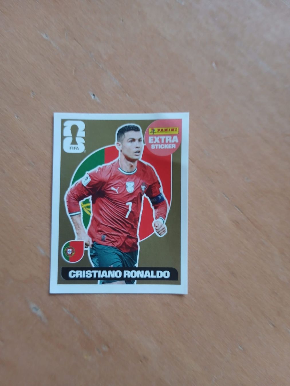 Panini Cartes à collectionner: Panini Bild Ronaldo Gold – Neuf (Voir description) à Langnau im Emmental par enduro.09 9