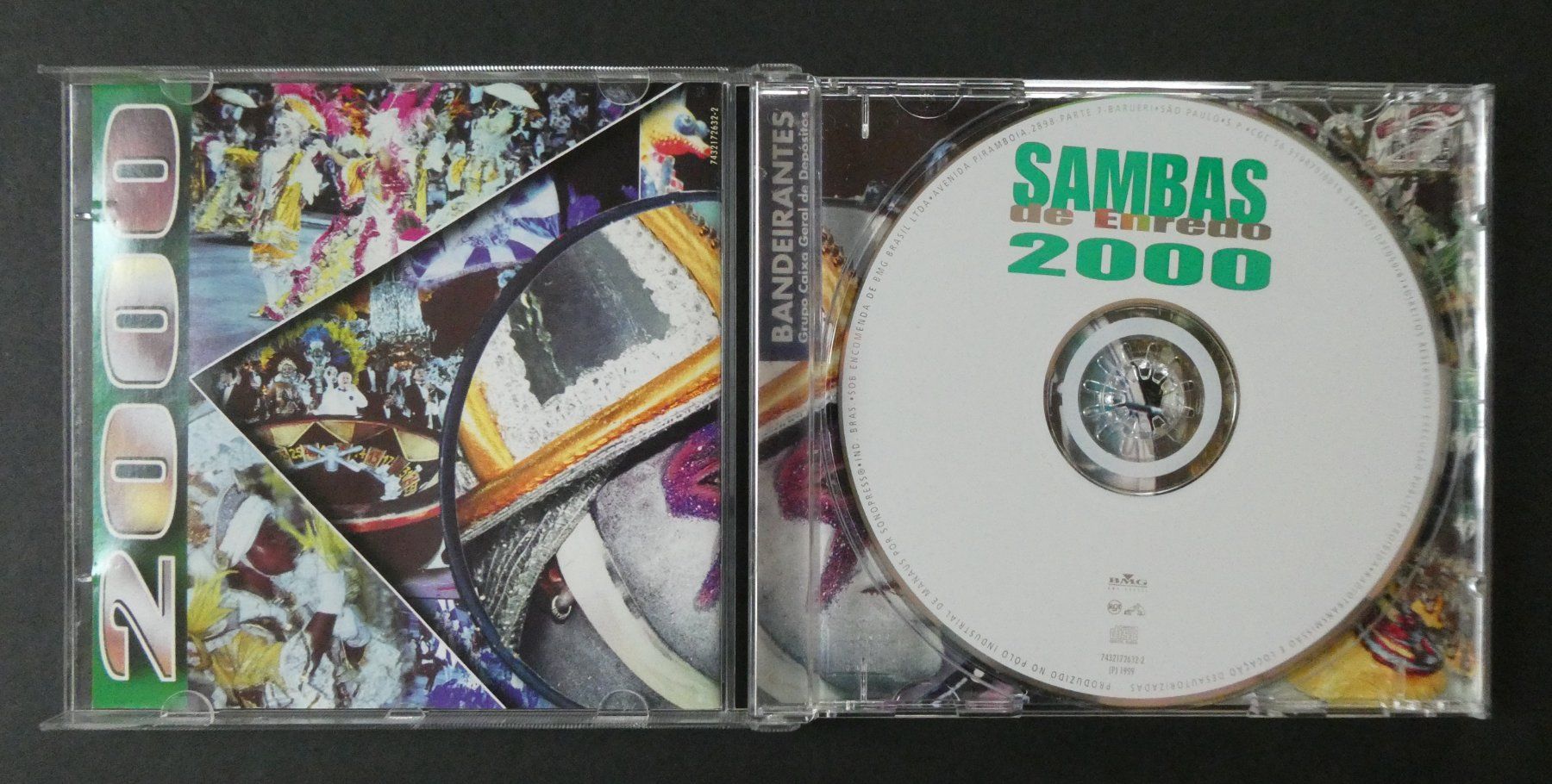 CD: 2 CD's Los Hermanos 1999  / Sambas de Enredo 2000 – Usato da Watt venduto da Mandinka 3