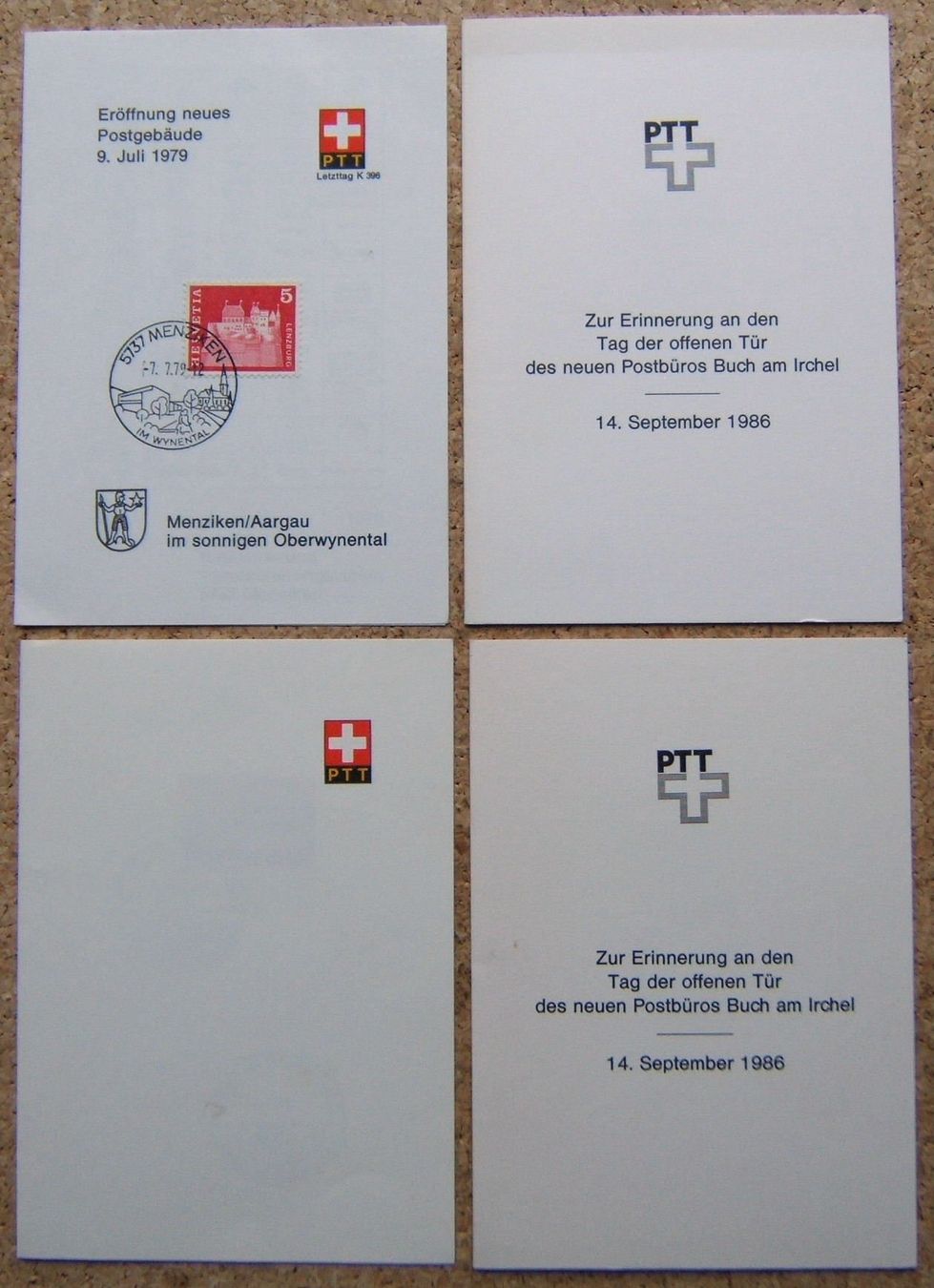 Tous les timbres: LOT PTT FALTBLÄTTER – D'occasion à Brunnen par Nonne04 3