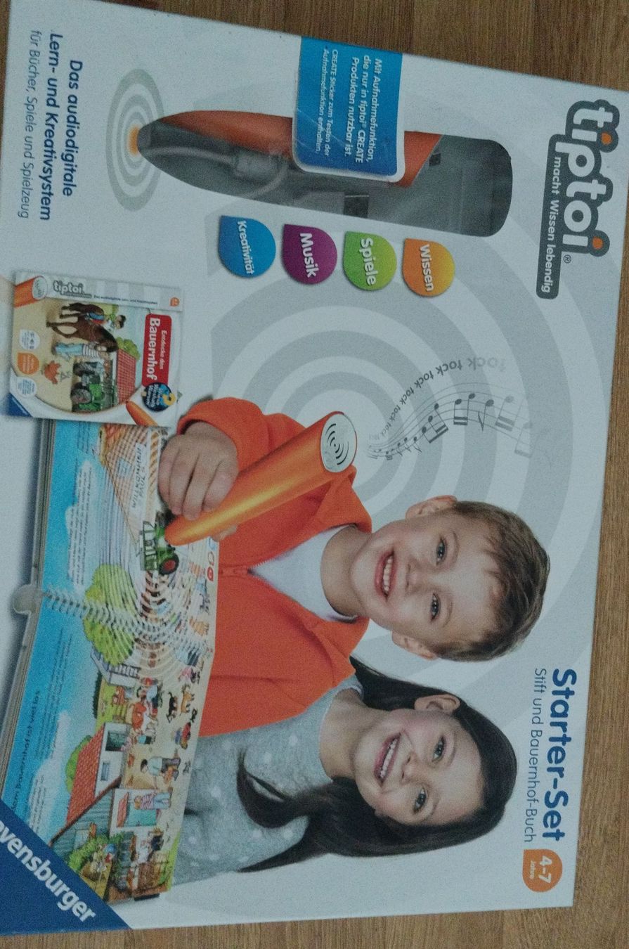 Tiptoi Giochi: tiptoi Starter-Set Stift und Bauernhof Buch – Usato da Dübendorf venduto da namor00
