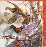 Serviette enten (t181) 2Stk.