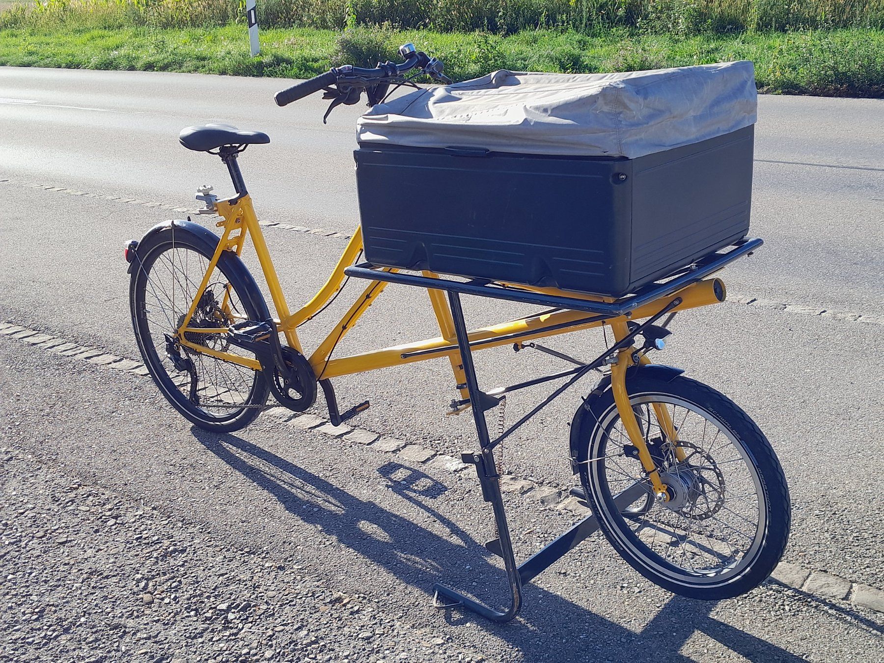 Aarios Biciclette: Schönes Cargobike von Aarios – Usato da Grossaffoltern venduto da bicycling-upcycling 1