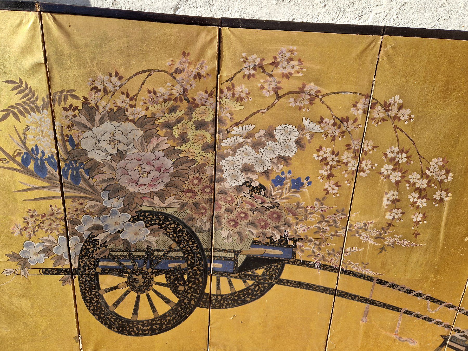 Poster & Bilder: Paravan Bild Japan Meiji Periode Wandschirm – Gebraucht aus Seedorf BE von Stibutz 2