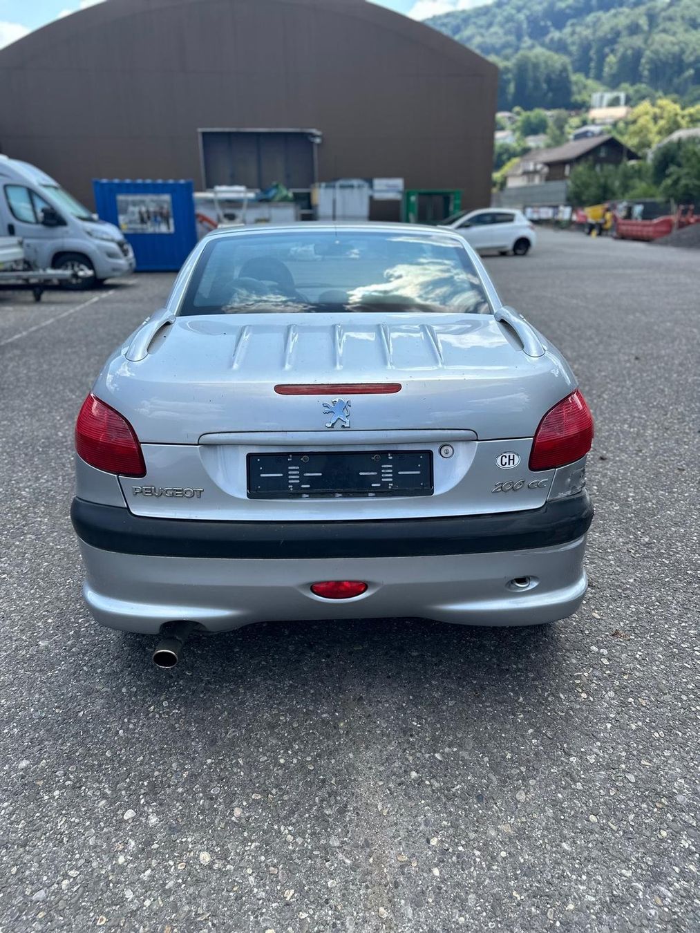Peugeot Autos: Peugeot 206 CC Cabriolet silber – Gebraucht aus kehrsatz von AutocenterKehrsatz 1