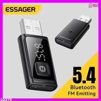 Bluetooth 5.4 Kfz-Adapter, drahtloser FM-Transmitter, Audio