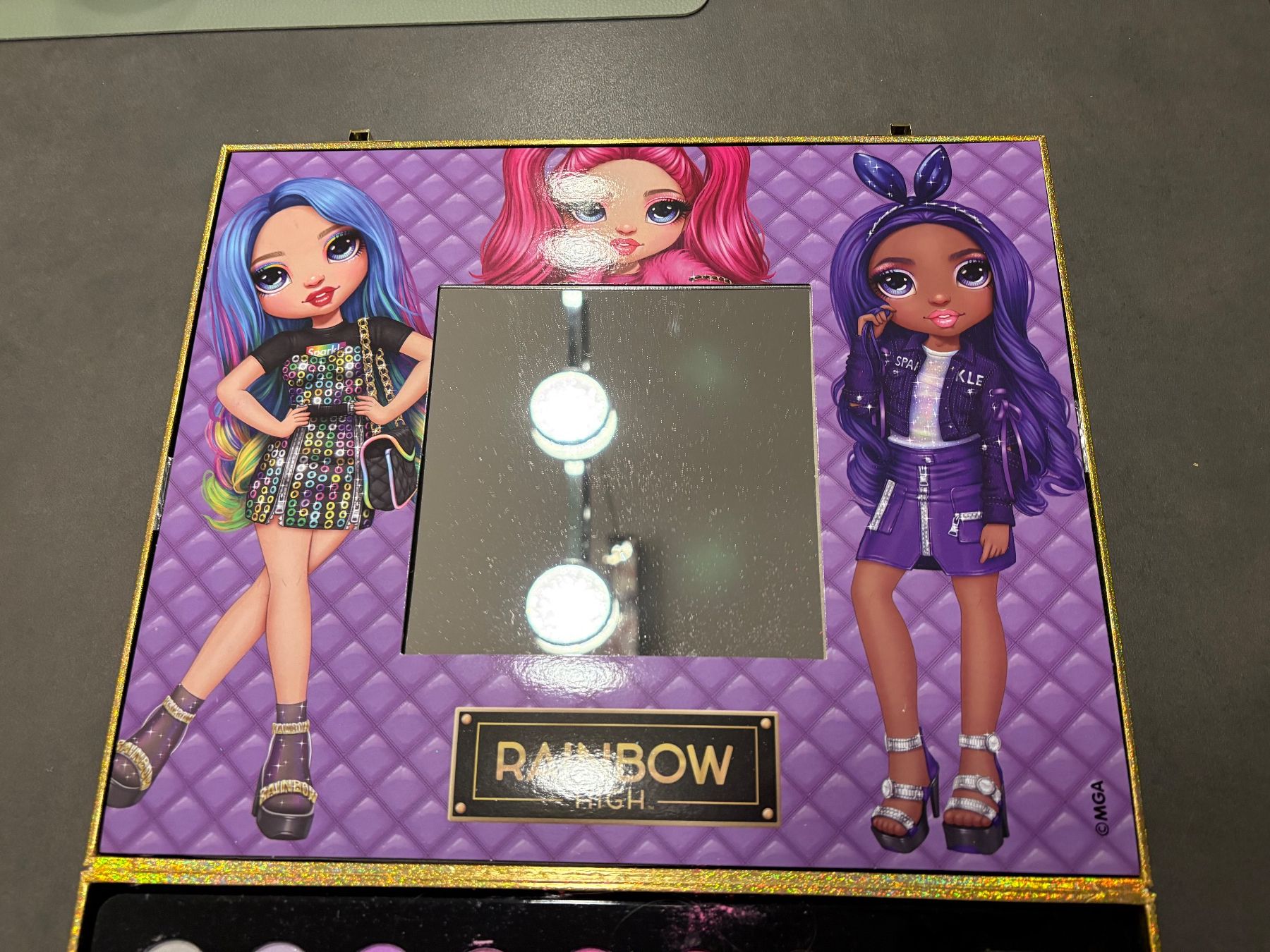 Make-up: Rainbow High Make-up Koffer Set - Top Zustand – Usato da Diessenhofen venduto da Fluempel 3