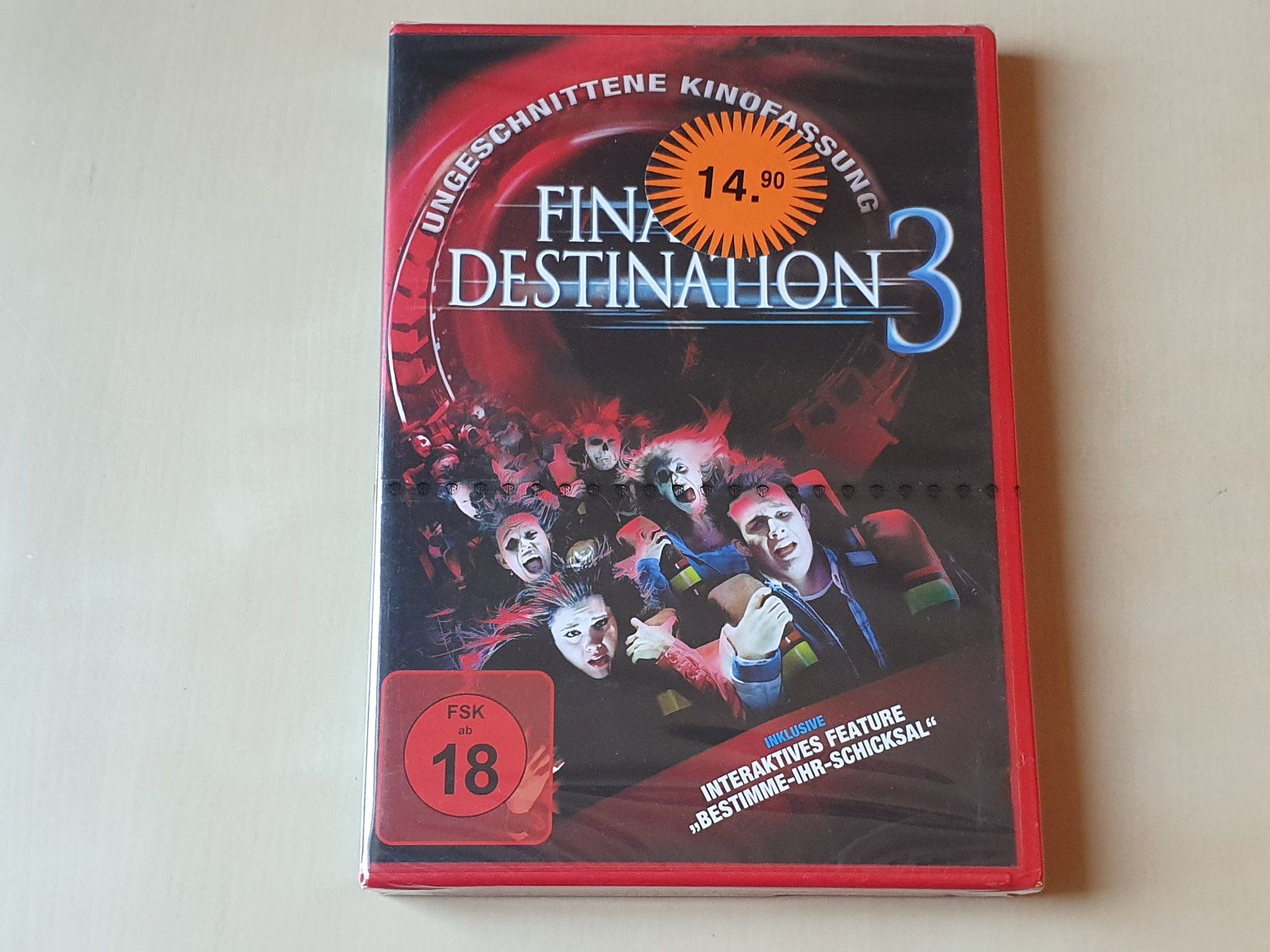 Tutti i DVDs: Final Destination 3 neu und ovp – Nuovo e nell'imballaggio originale da Stansstad venduto da collectorsshop