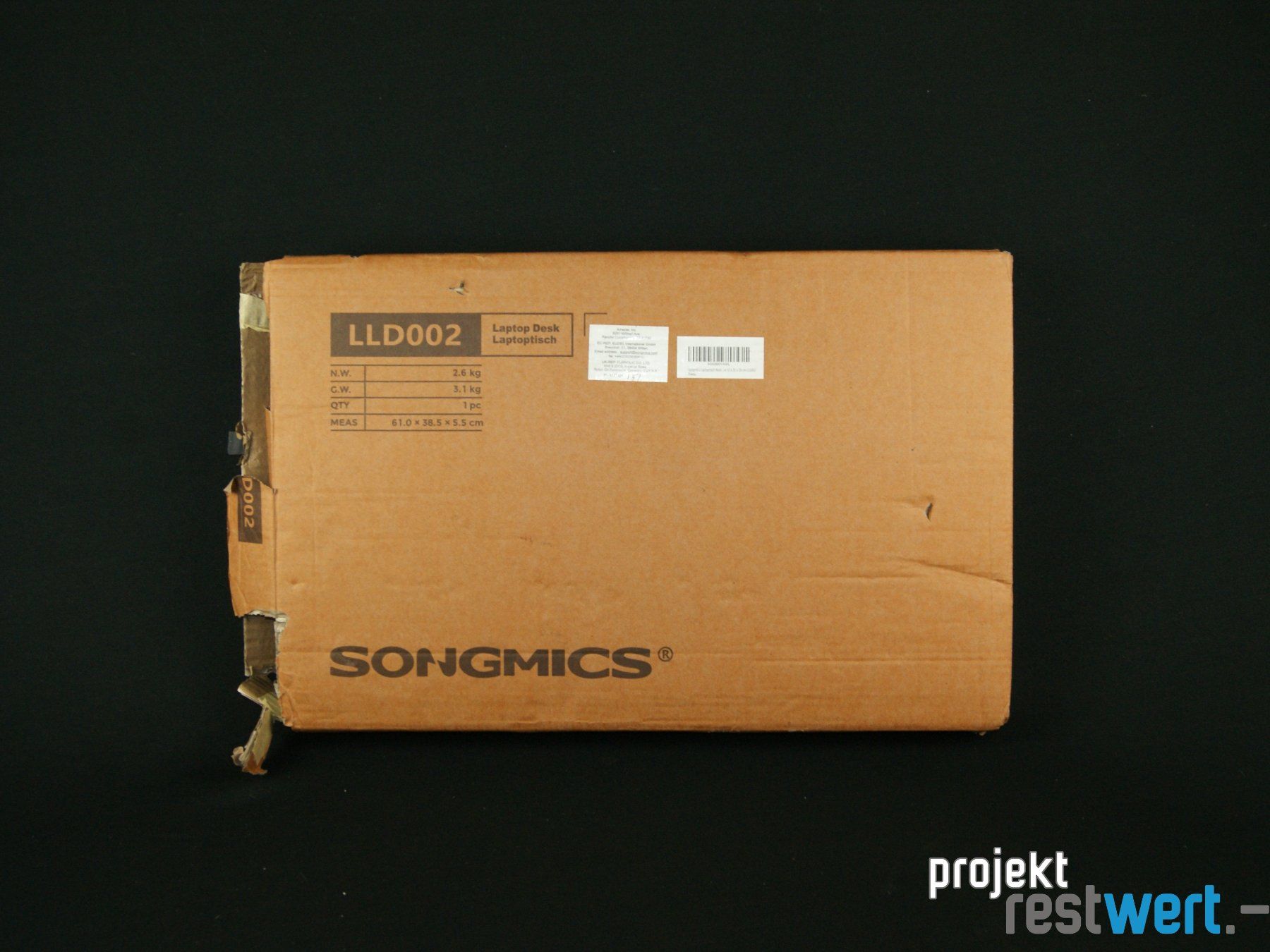 Racks & Cavalletti: Laptoptisch von SONGMICS – Nuovo (secondo la descrizione) da Bülach venduto da restwert_buelach 5