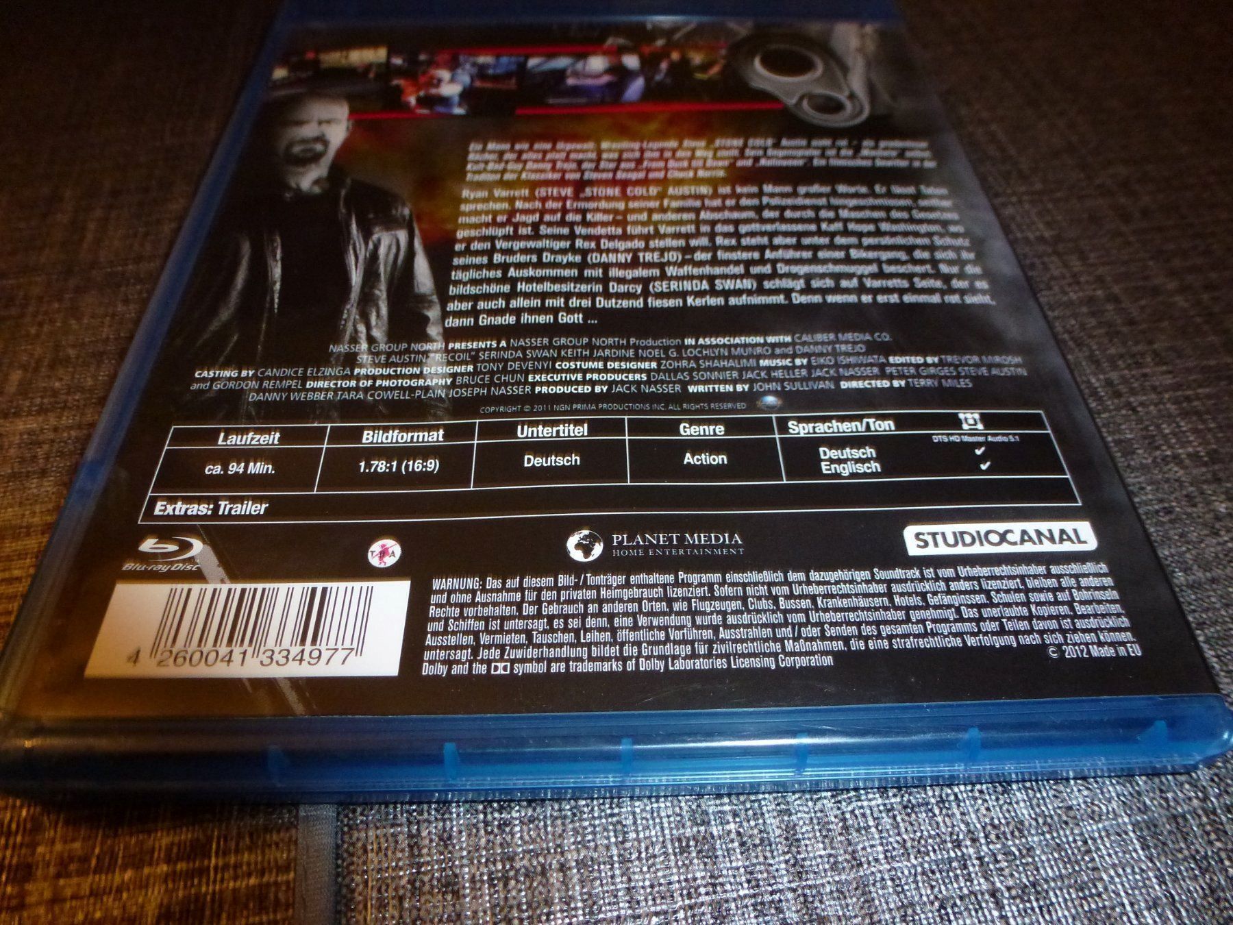 Tutti i DVDs: Recoil BLU-RAY – Usato da Olten venduto da Disc-Verkauf 2