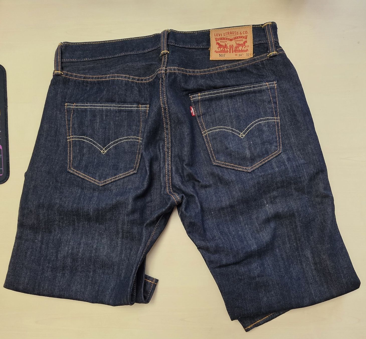Jeans: Herren Jeans Levi Strauss & Co. dunkelblau – Nuovo (secondo la descrizione) da Rotkreuz venduto da sheyenne72 2