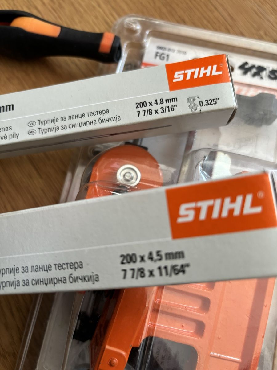 Stihl Seghe: Stihl Kettenfeilgerät FG1 – Nuovo e nell'imballaggio originale da Staffelbach venduto da goldy81 1