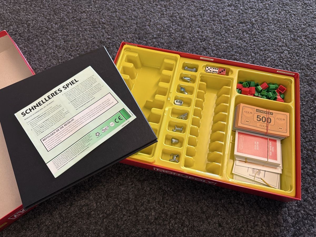 Hasbro Giochi: Monopoly Berner Oberland Spiel – Usato da Thun venduto da BanjoDan 2