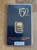 1 gr. Goldbarren UBS kinebar
