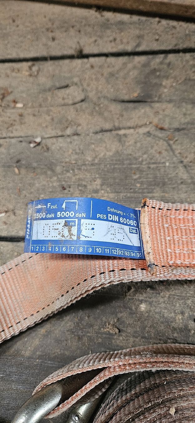 Attrezzatura da arrampicata: Spannset mit Ratsche und 7 meter Gurt! – Usato da Reisiswil venduto da hochwacht17 2