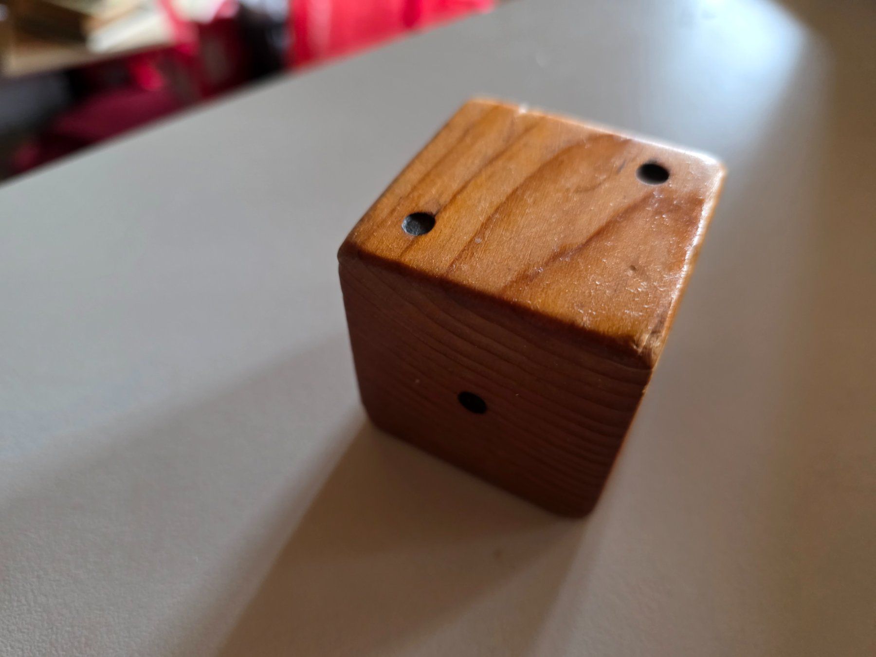 Giochi: Vintage Holz Würfel 5 cm – Usato da Walterswil BE venduto da Lonitti 3