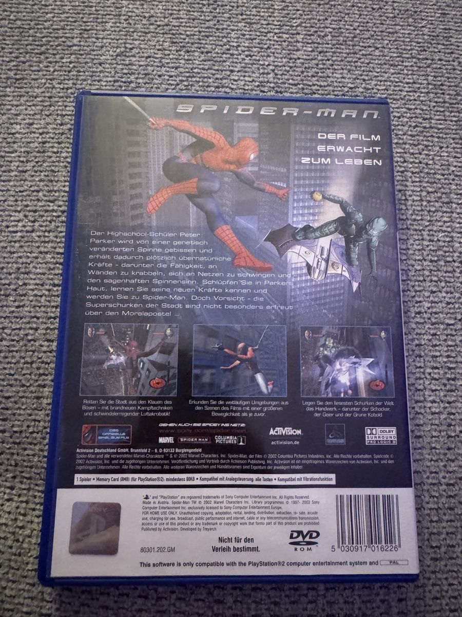 Sony Giochi: PS2 Playstation 2 - Spiderman – Usato da Uetendorf venduto da SRT_Adi 2