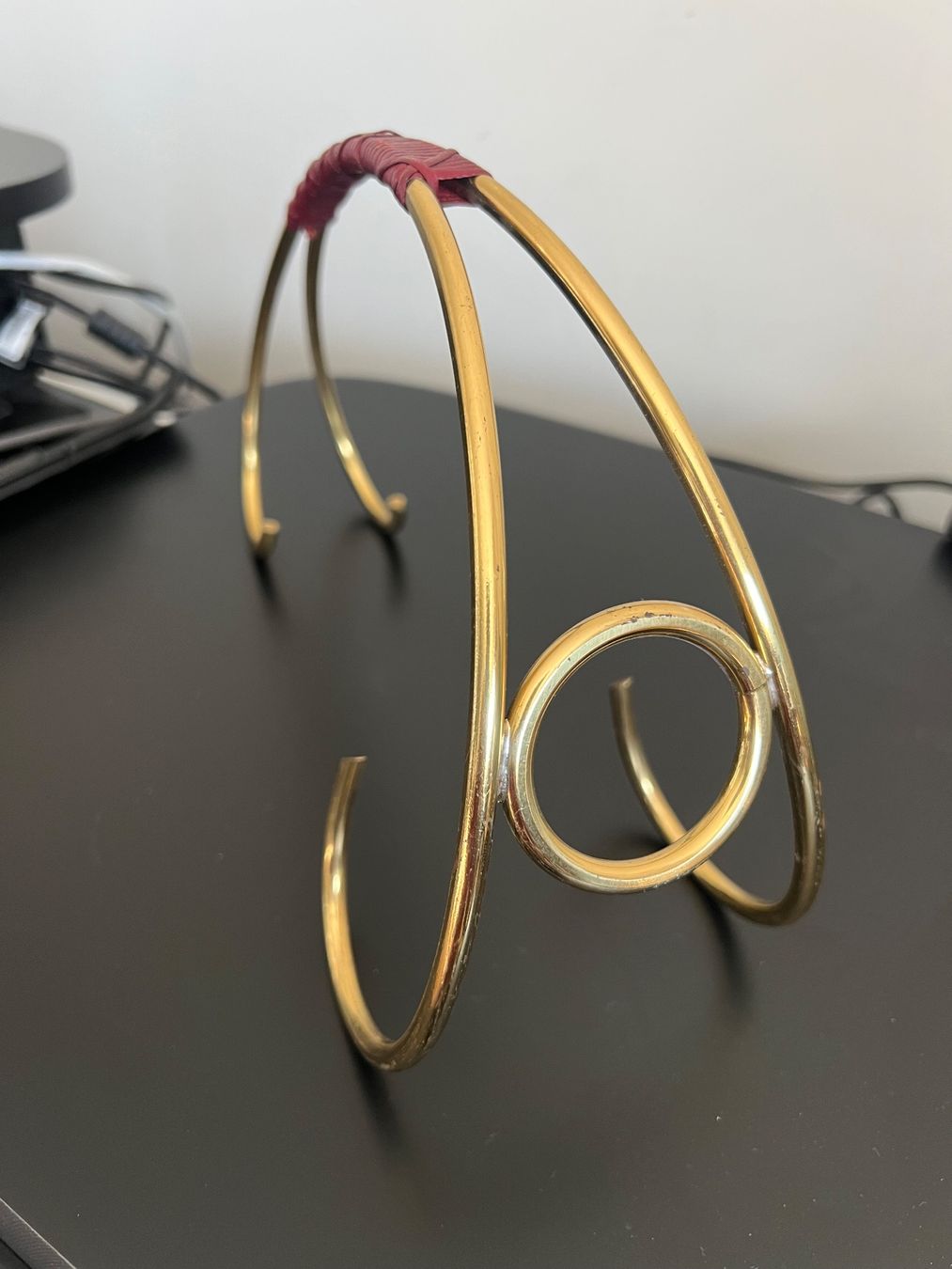 Portabottiglie: Flaschenständer mit rotem Griff Retro Vintage – Usato da Jona venduto da Sariksa 7