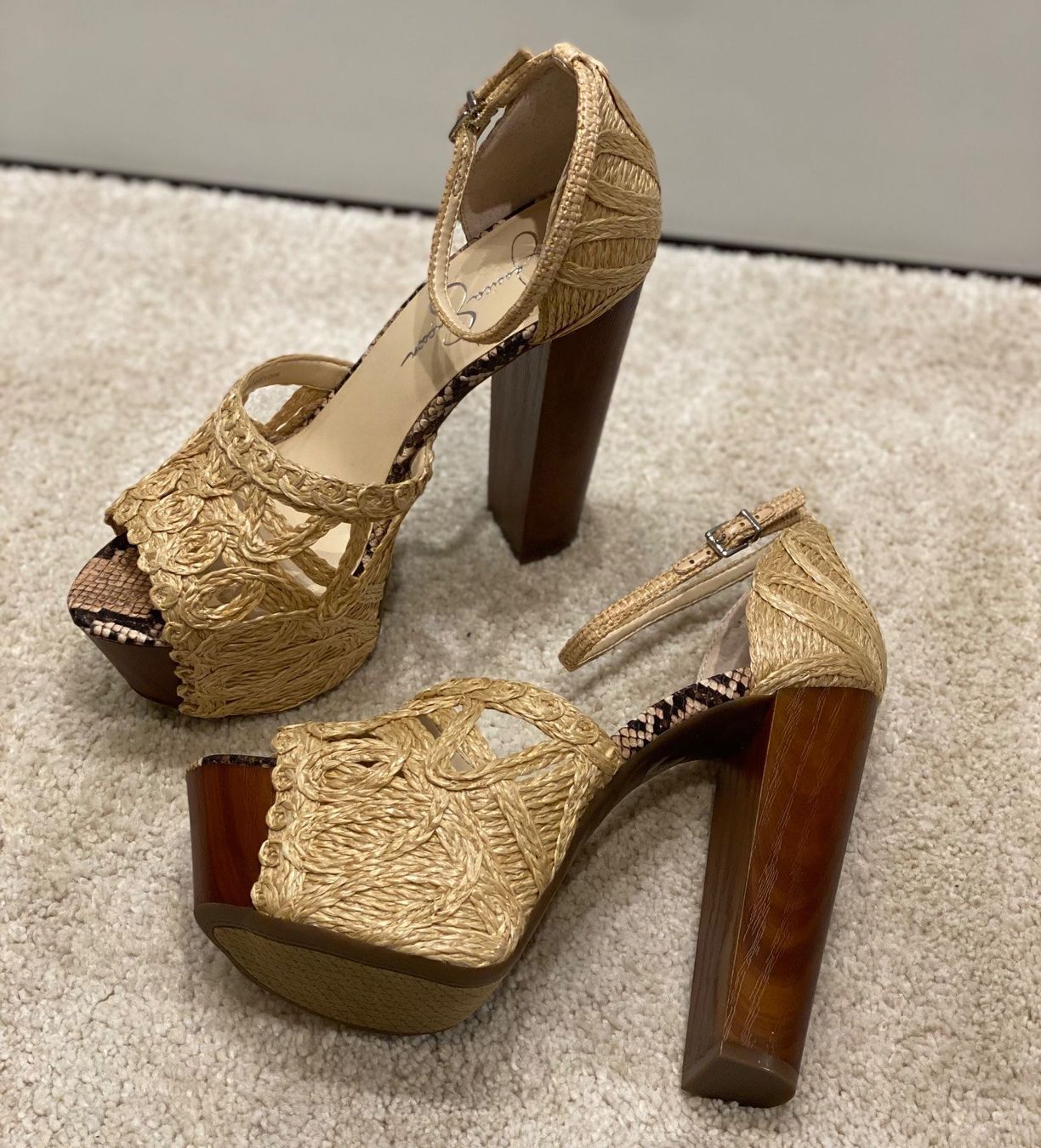 Scarpe da donna: Jessica Simpson High Heels, Gr. 39 – Nuovo e nell'imballaggio originale da Oberdiessbach venduto da j_schafi 1