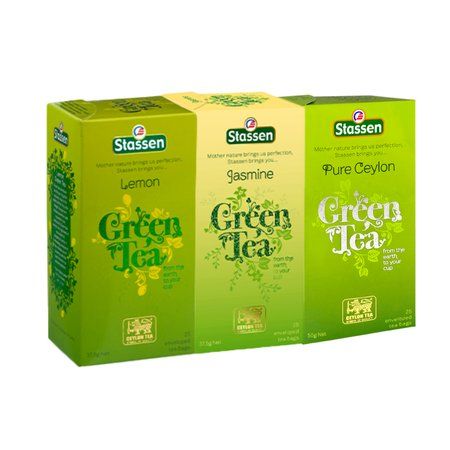Cibi & Specialità: Stassen Tea 'Grüntee' Gastro-Teebeutel – Nuovo e nell'imballaggio originale da Gampelen venduto da Geschenkxy