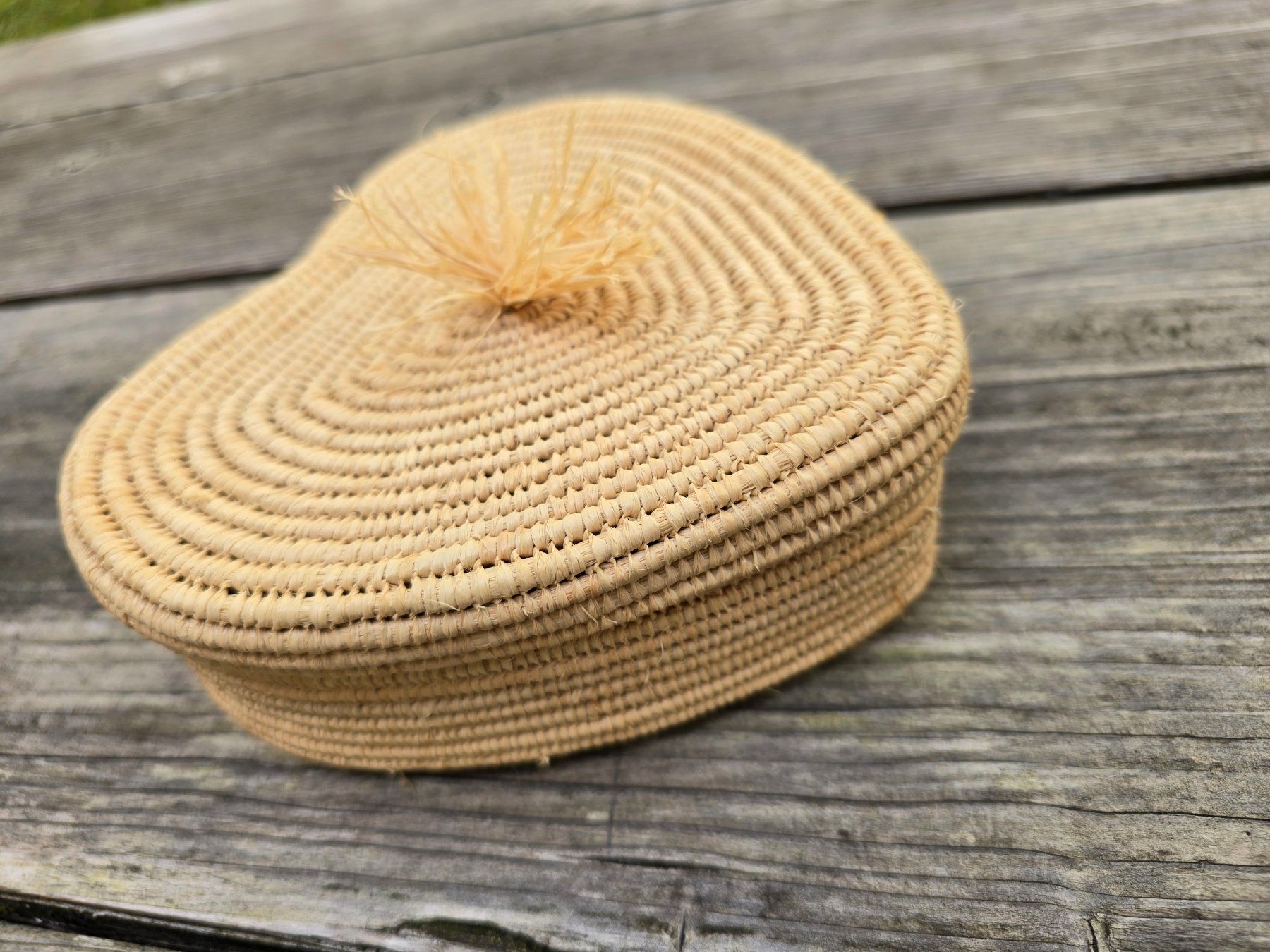 Altro per la casa: Bast-Herz (Raffia)-SALE – Nuovo (secondo la descrizione) da Romanshorn venduto da Rachacha