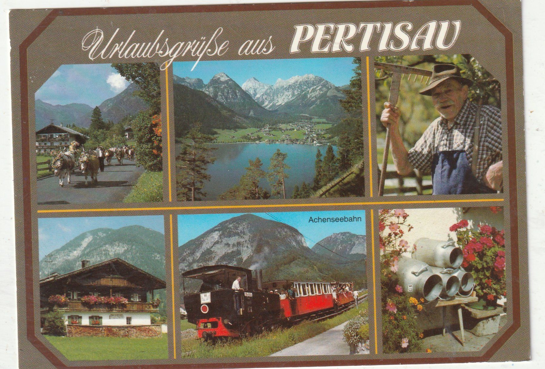 Cartoline postali: 10 Mehrbildkarten Schweiz – Usato da Lumbrein venduto da made02 7