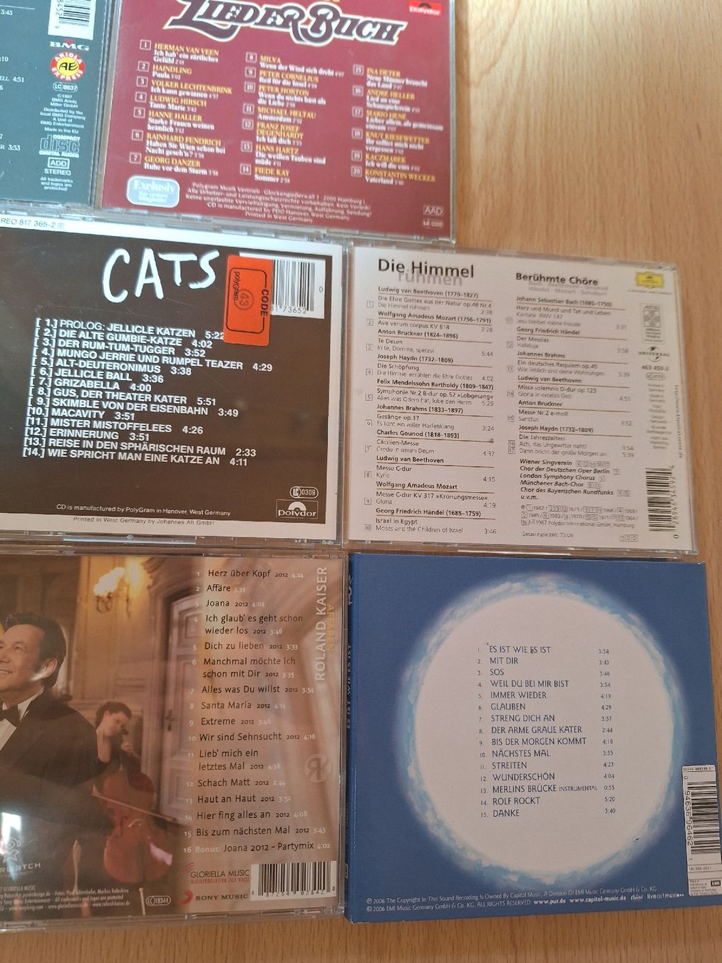 CDs: Deutsche Musik und Mehr 11 Cds – Gebraucht aus Genolier von Antoine30 5