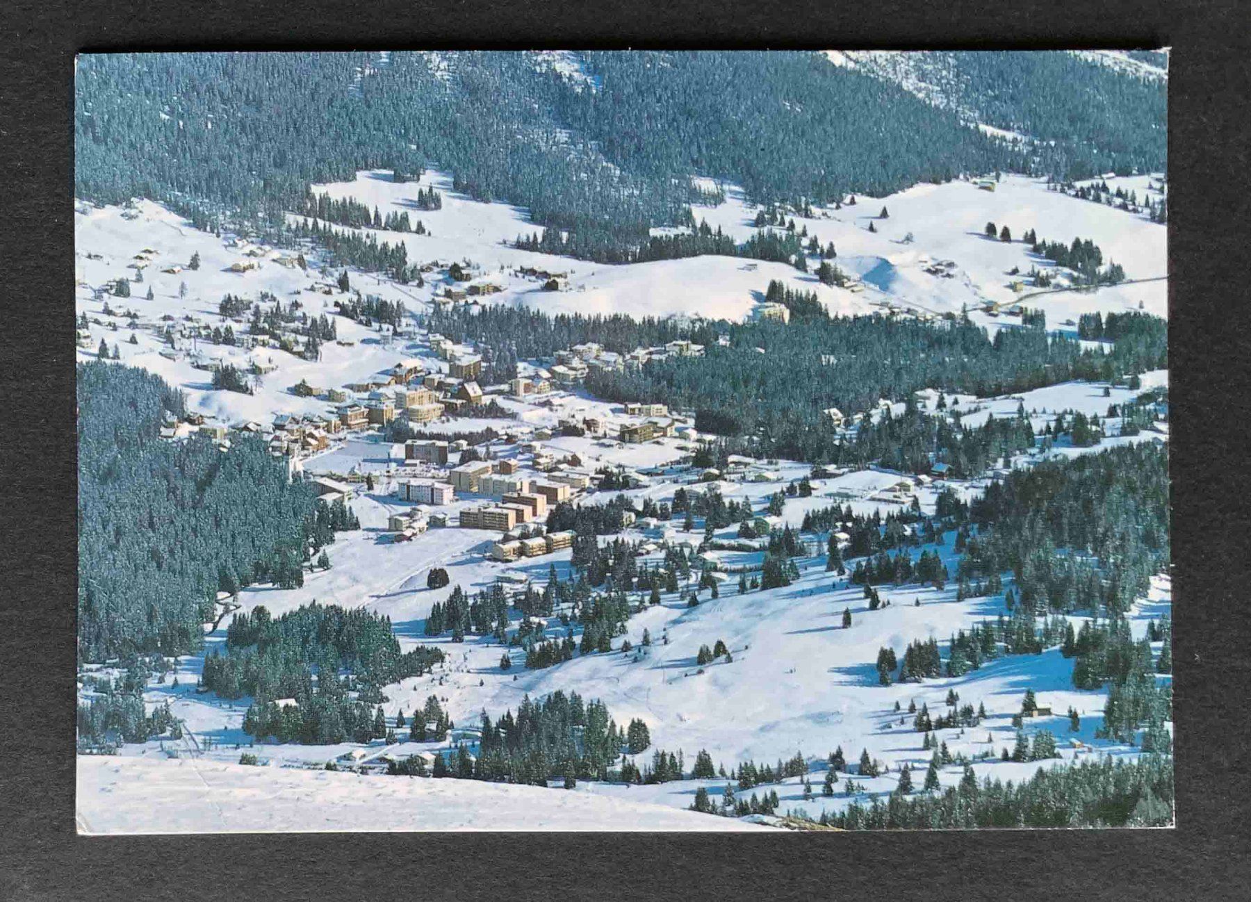 Cartoline postali: AK Lenzerheide Gesamtansicht – Usato da Goldau venduto da artelier1