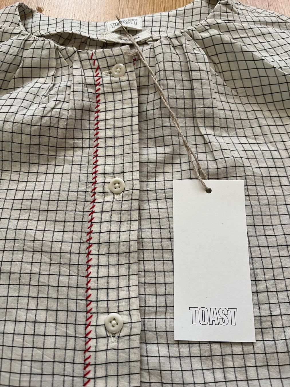 Toast Camicette: TOAST Graph Check Bluse S – Nuovo (secondo la descrizione) da Luzern venduto da Aleoschli 2