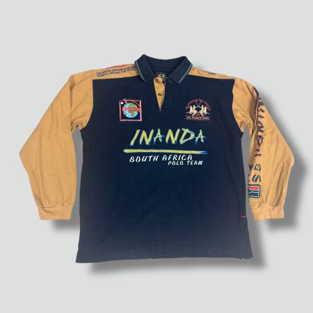 La Martina South Africa Inanda longsleeve polo retro vintage