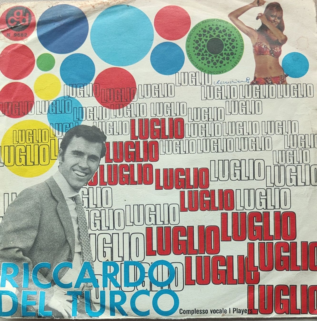 Dischi in vinile: Vinyl-Single Ricardo Del Turco - Luglio – Usato da Langenthal venduto da Modo39