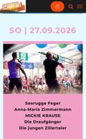 Schupfart Festival 2026 VIP Ticket Sonntag 27.09.2026