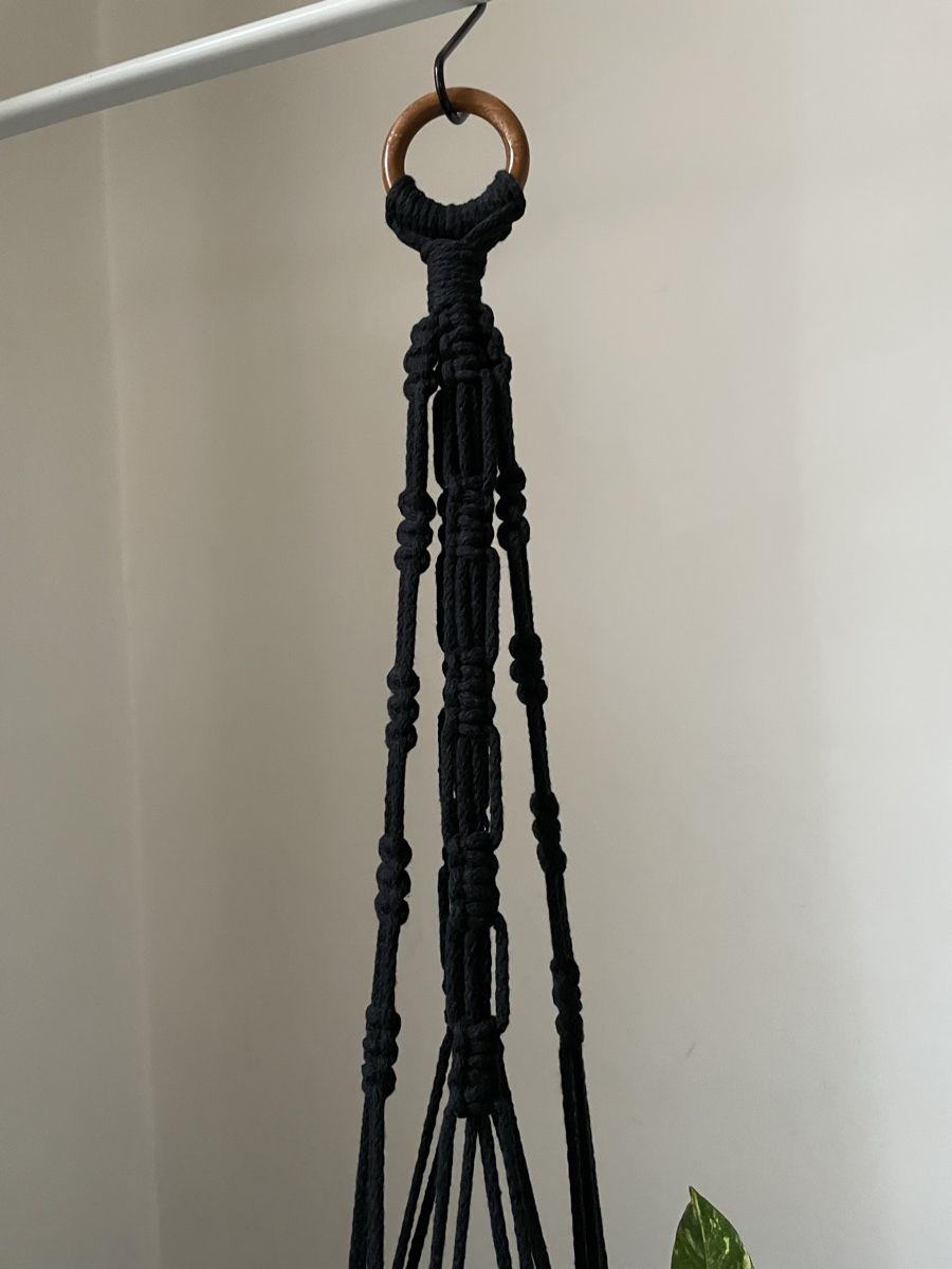 Tutte le decorazioni: Macrame planthanger handmade – Nuovo (secondo la descrizione) da Zürich venduto da chr_sp59 1