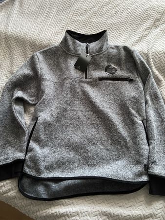 Rip Curl Anti Series Pullover grau neu mit Etikett L Frau