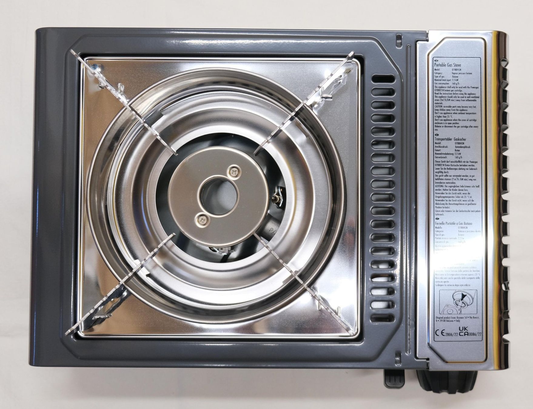 Cucine: Brunner Kartuschen Gaskocher, Camping, mit Koffer, NEU – Nuovo (secondo la descrizione) da Zürich venduto da Melody2000 2