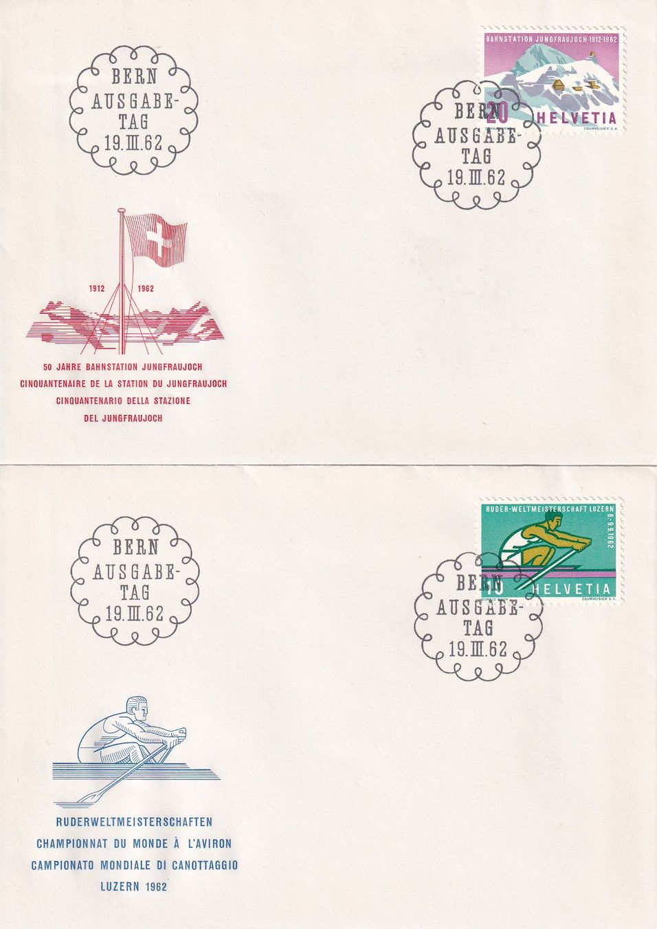Tutti i francobolli: Lot 8 Briefe FDC 1960 - 1966 – Usato da Rossa venduto da becky05 1