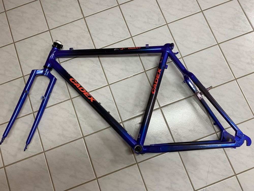 Retro Mountainbike GIANT CADEX CARBON Rahmen (Usato) a Grafstal