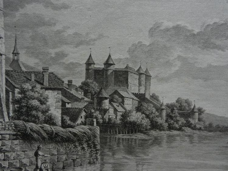Gravures: Le château de Grandson – D'occasion à Risch par Rischli15 1