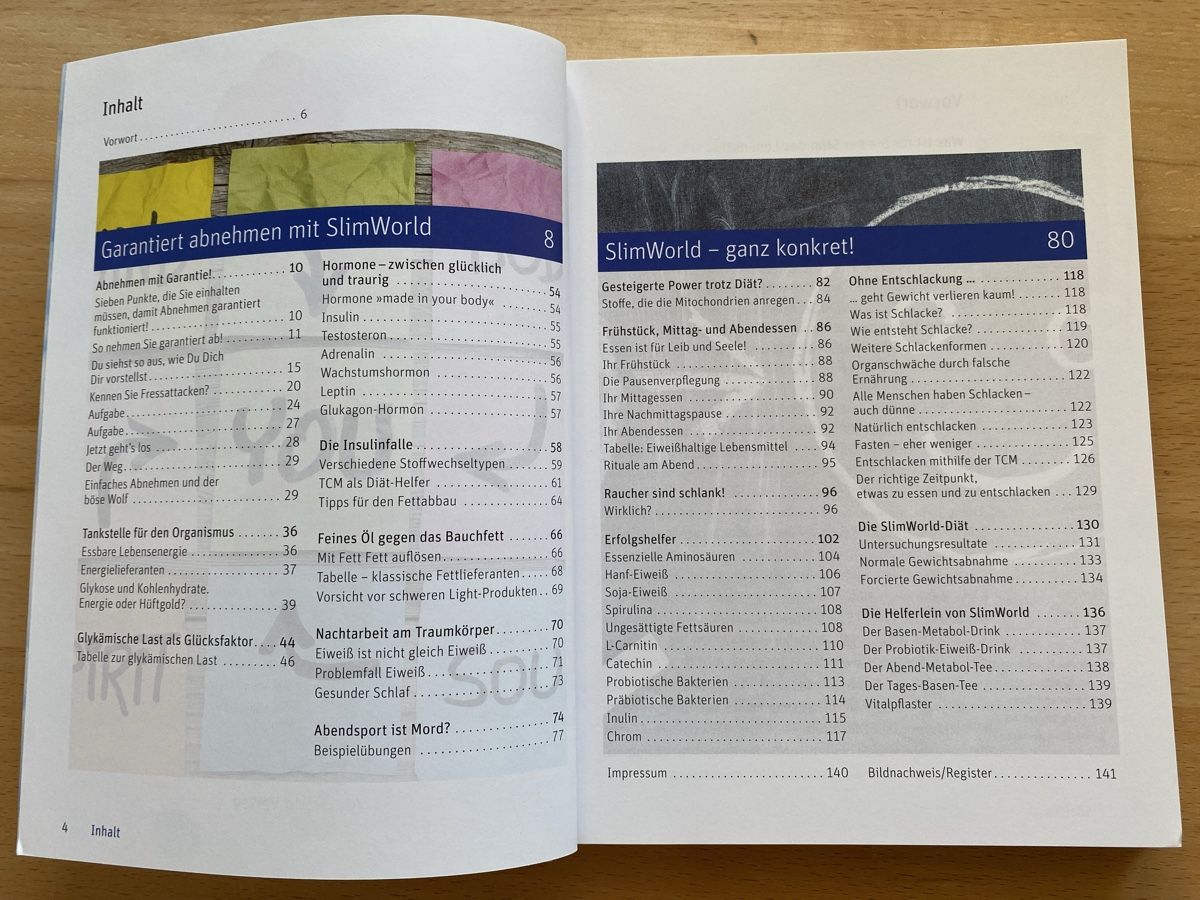Bücher: SlimWorld Das clevere Schlankheitsprogramm-Dr.h.c. A. Gruber – Gebraucht aus Schwarzenburg von Michellu 2