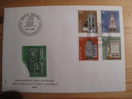 Pro Patria 1984 FDC