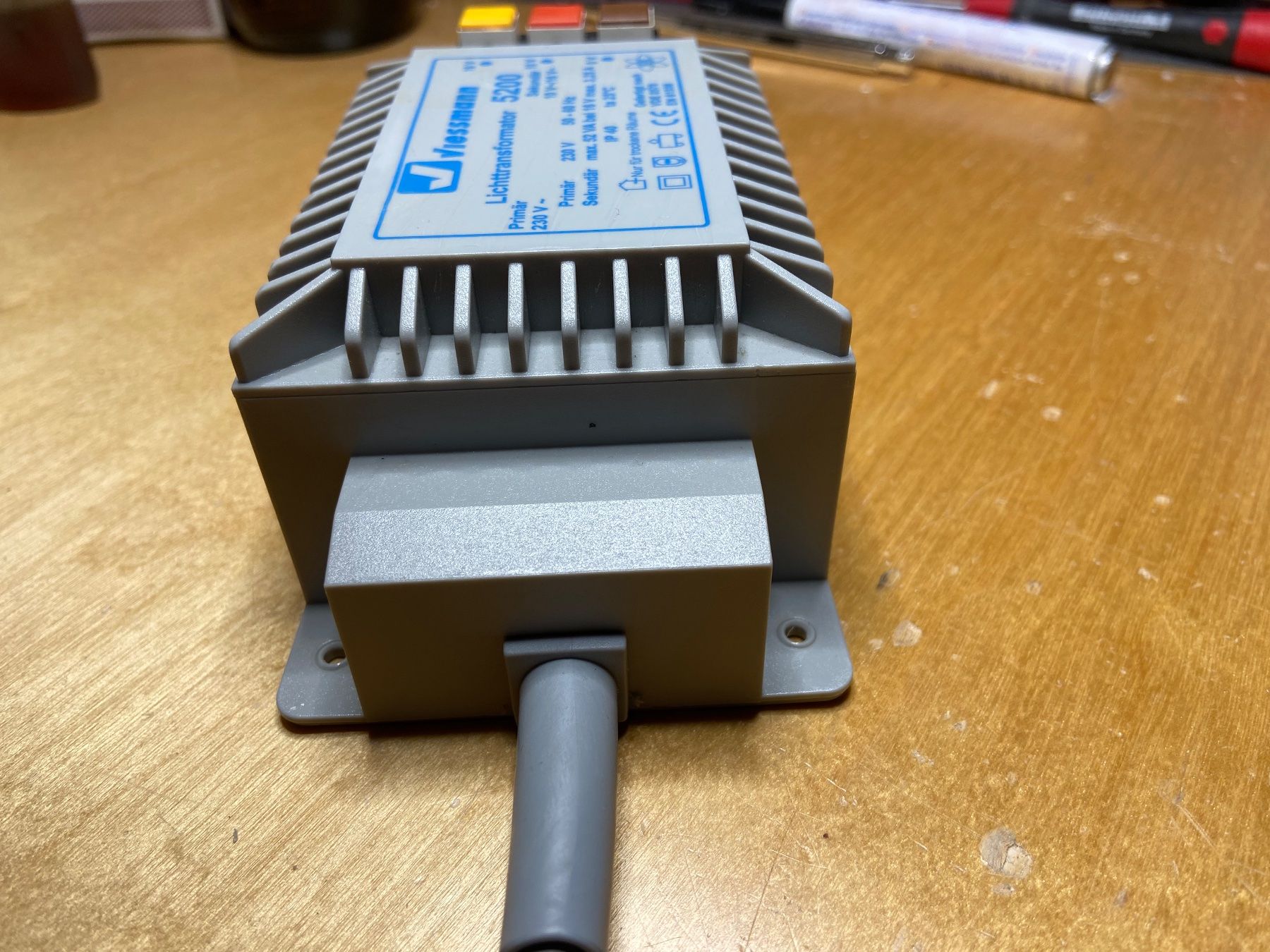 Viessmann Modellini di ferrovie: Viessmann 5200 Lichttransformer 52 VA, 10V / 16 V – Usato da Basel venduto da Relaphe 6
