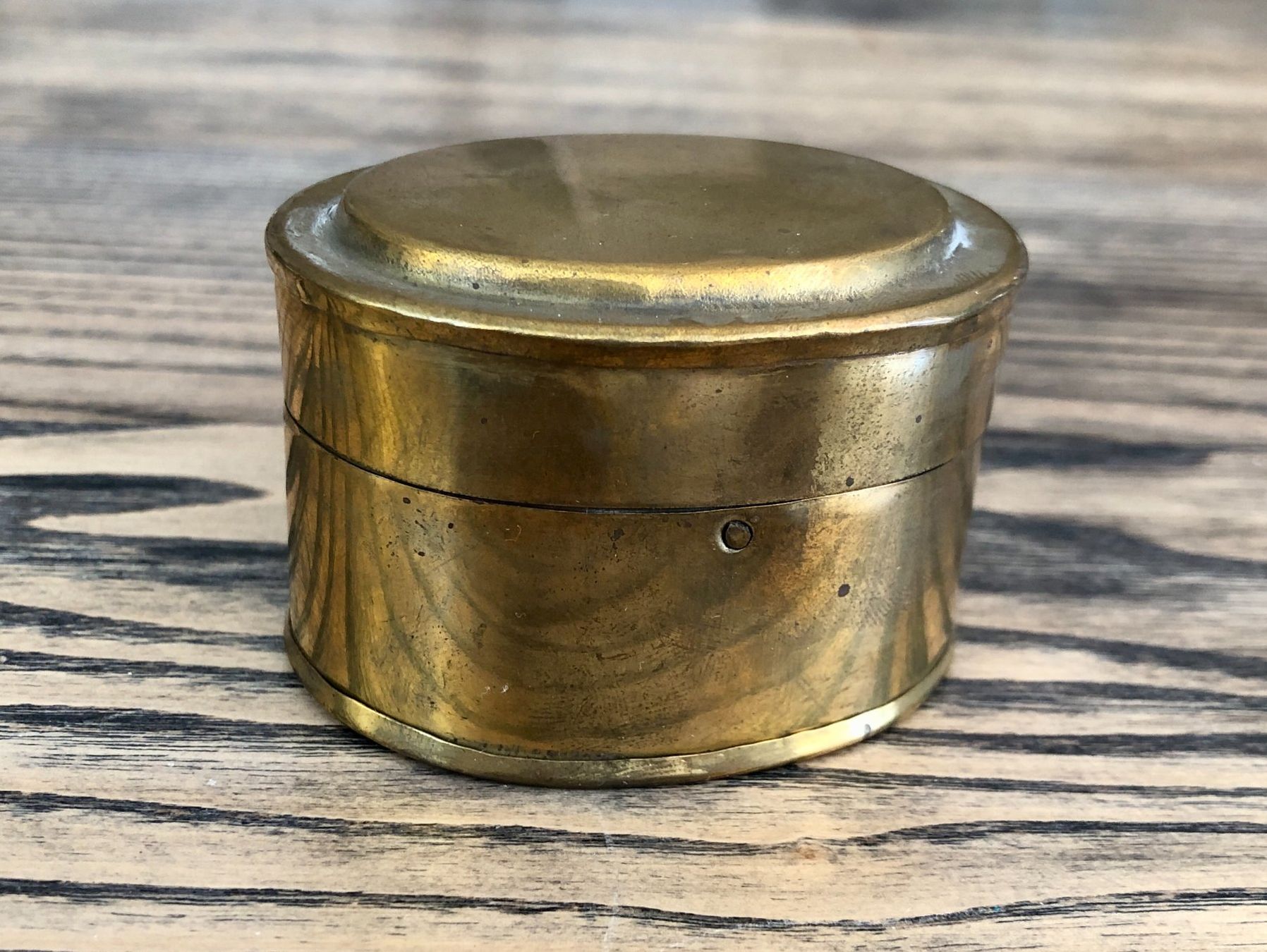Altro in Decorazioni & Accessori: Vintage Messing Dose Dösli verm. handgefertig – Usato da Berg am Irchel venduto da Zweiti_Chance 1