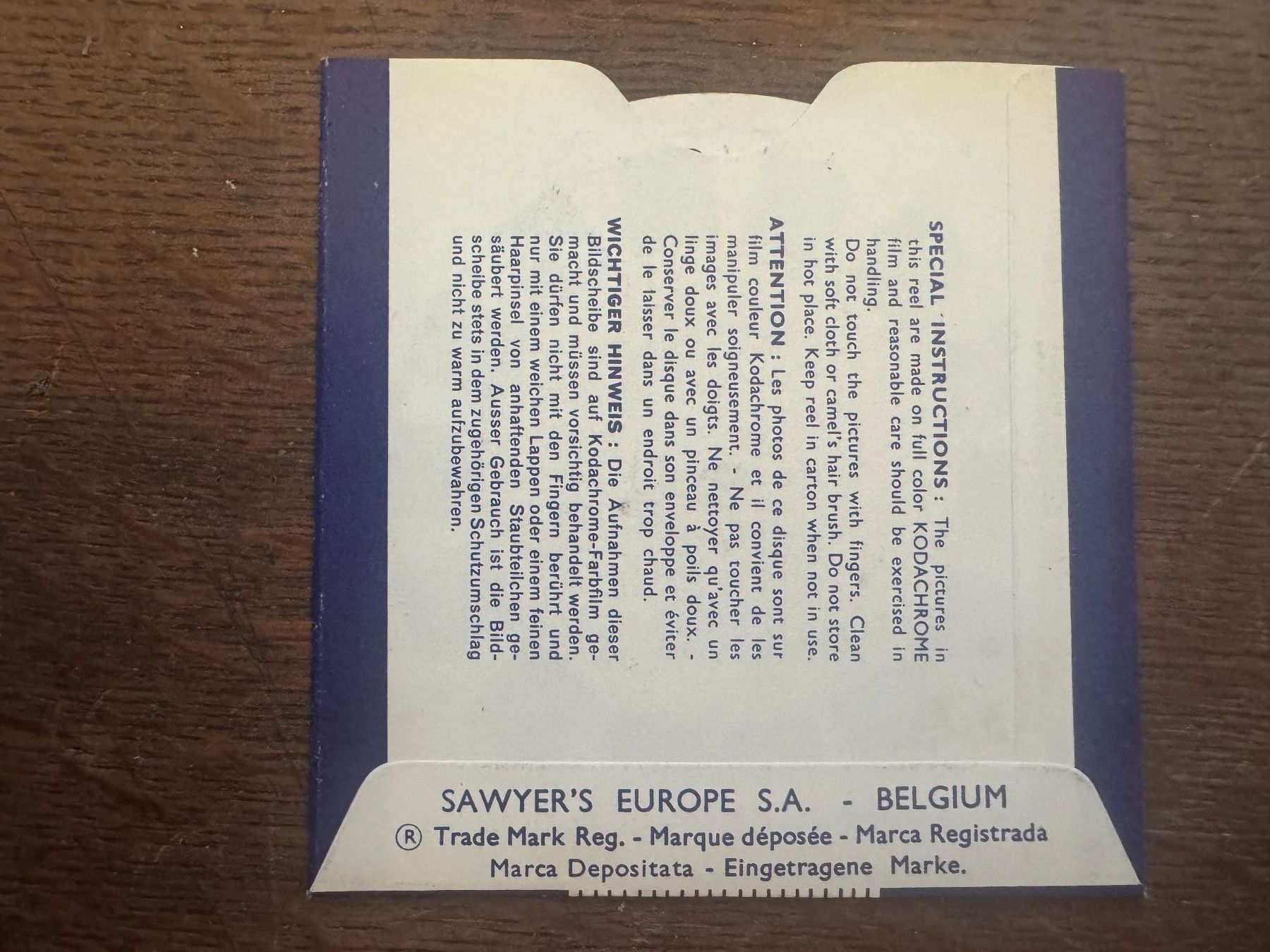View-master Giocattoli: View-Master 3D: Nr. 2065  BERGEN NORWAY – Usato da Tegerfelden venduto da siebenmacky 1