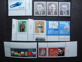 DDR 1985 Persönlichkeiten XIII / Olymp**