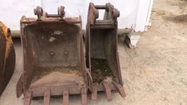2 Baggerlöffel Takeuchi TB070 7,2 t – 40 cm & 77 cm