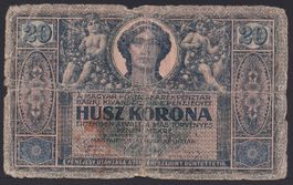 Ungarn 20 Korona 1919