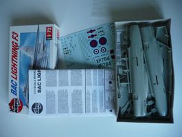 BAC Lightning  Bausatz Airfix 02080  von 1988 ohne Schachtel