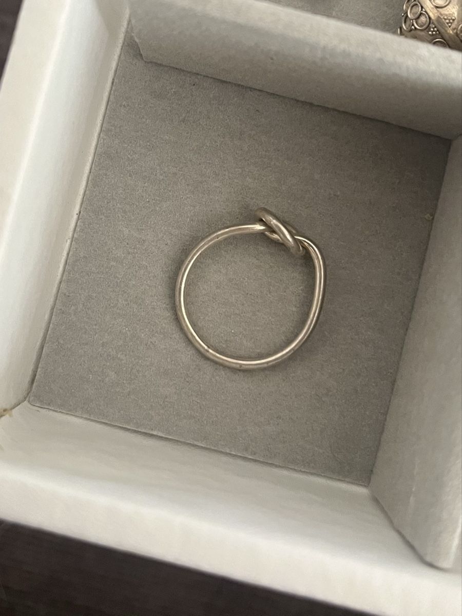 Anelli: Silber (925) Knotenring, Grösse 56 – Usato da Bern venduto da egg_sabrina 2