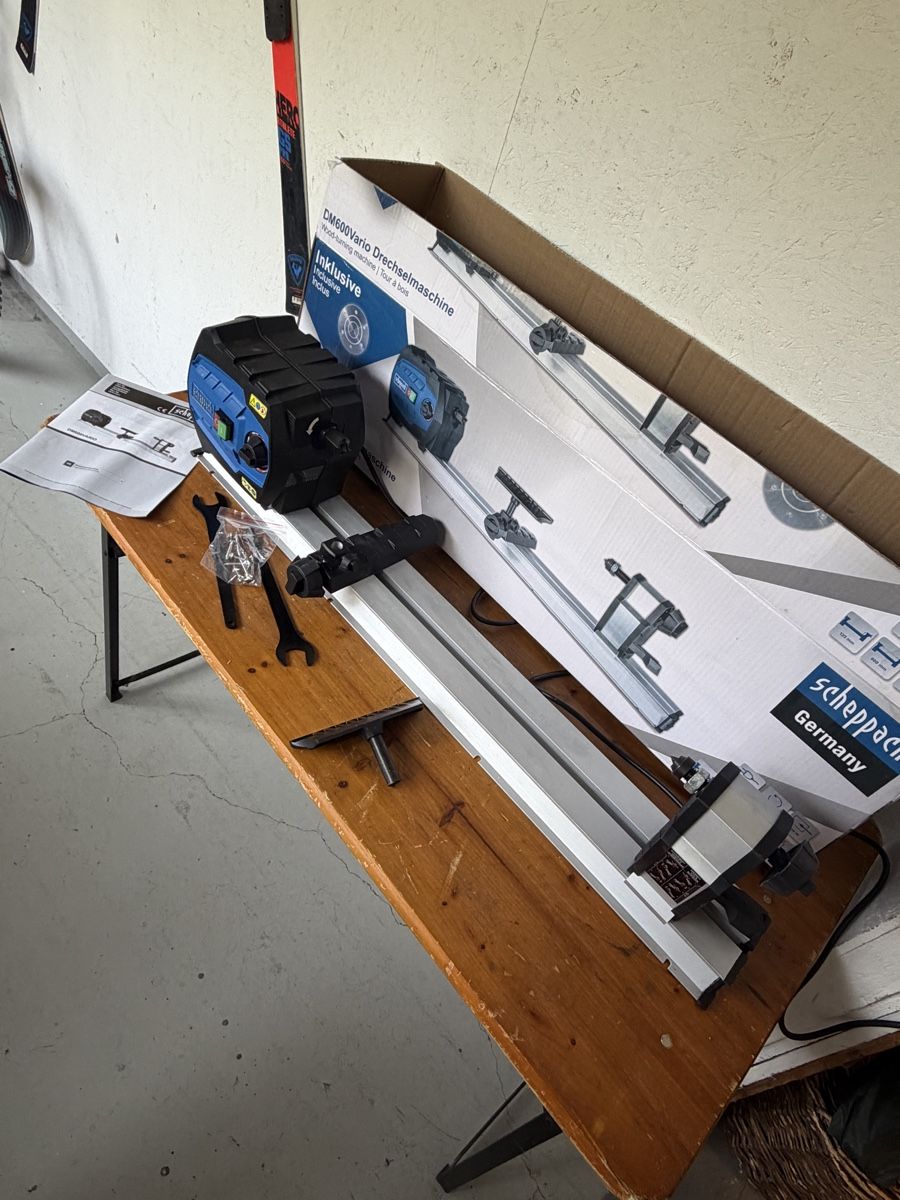 Scheppach Tutte le macchine: Scheppach DM600Vario Drechselmaschine – Usato da Gurmels venduto da SwissShop21 4