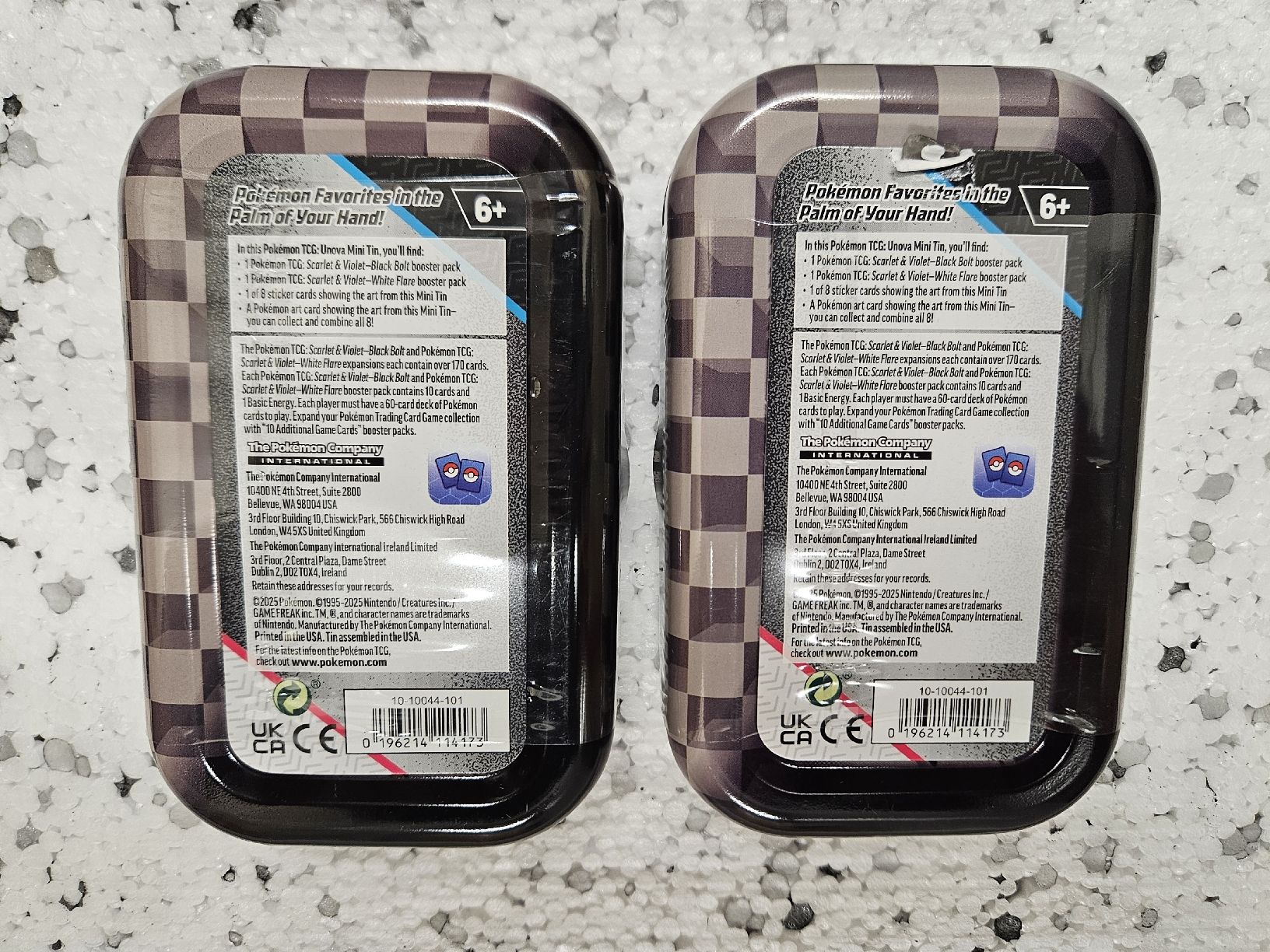 Pokémon Sammelbilder & Trading cards: Pokemon Mini Tins black white unova ENG – Neu und originalverpackt aus Bern von Ciprofloxacina 1