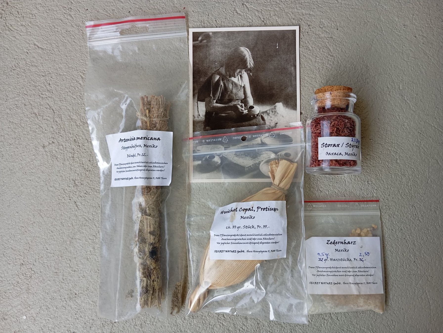 Candele: "Mexiko" Räuchermischung -Set – Nuovo (secondo la descrizione) da Zeneggen venduto da shemesh_